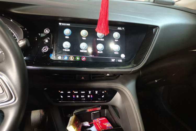 Used Buick Envision 2023 Encore S 552T Two-Wheel Drive Luxury Model Audio And AC Panel