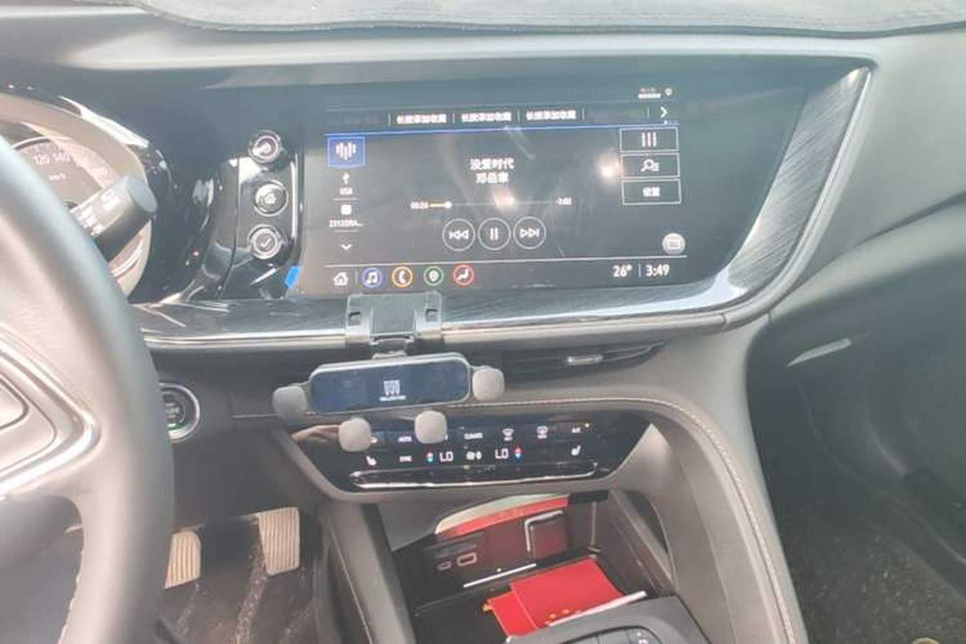 Used Buick Envision 2023 Encore S 552T Two-Wheel Drive Luxury Model Audio And AC Panel