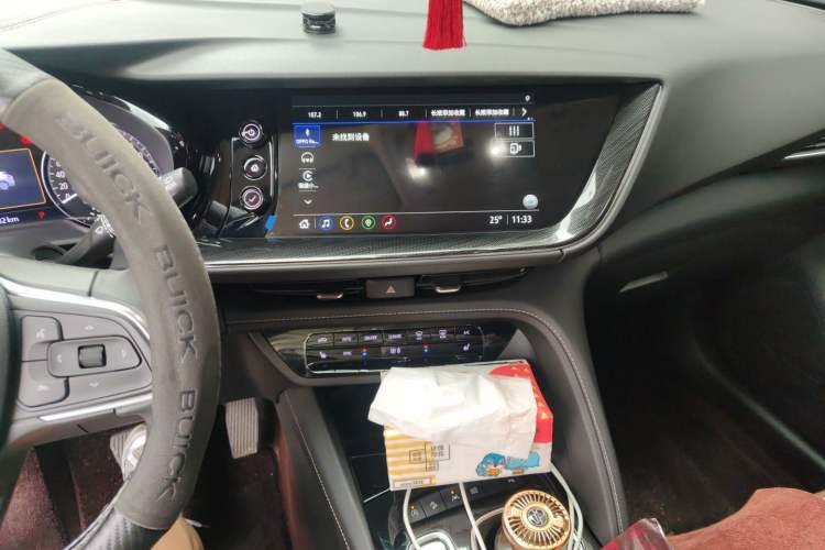 Used Buick Envision 2023 Encore Plus 652T Five-Seat All-Wheel-Drive Luxury Model Audio And AC Panel