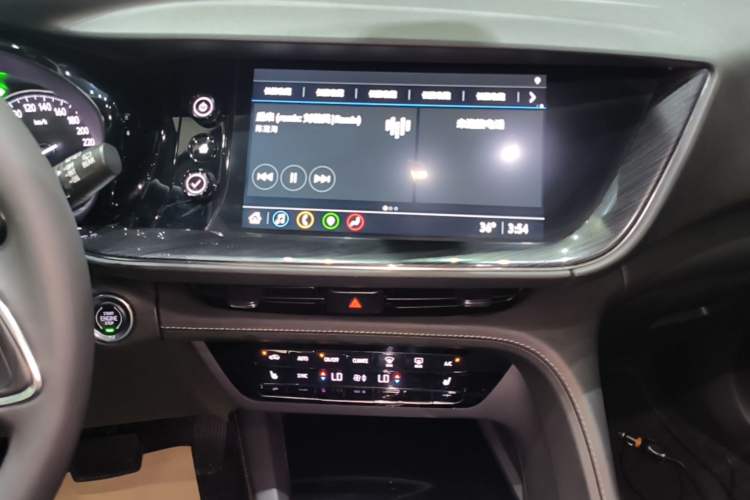 Used Buick Envision 2023 Encore S 552T Two-Wheel Drive Luxury Model Audio And AC Panel