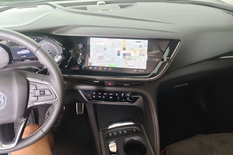 Used Buick Envision 2023 Encore S GS Four-Wheel Drive Sport Model Audio And AC Panel