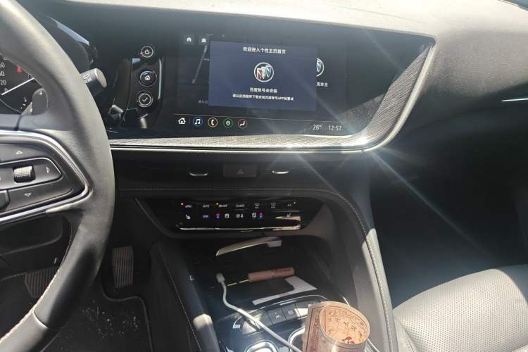Used Buick Envision 2023 Encore S 552T Two-Wheel Drive Luxury Model Audio And AC Panel