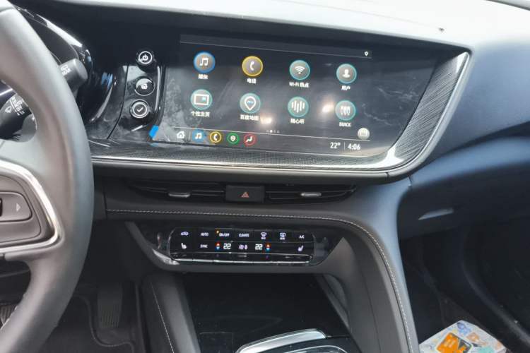 Used Buick Envision 2023 Encore Plus 652T Five-Seat Luxury Model Audio And AC Panel