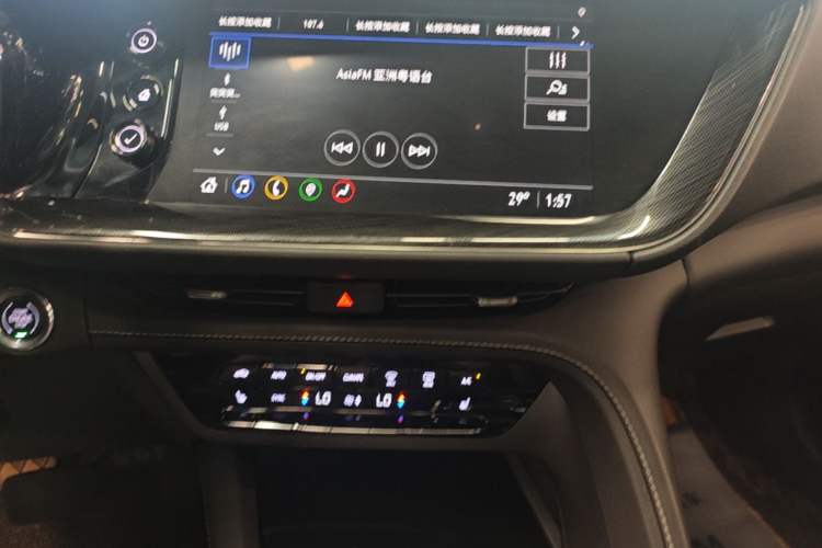 Used Buick Envision 2023 Encore S 552T Two-Wheel Drive Luxury Model Audio And AC Panel