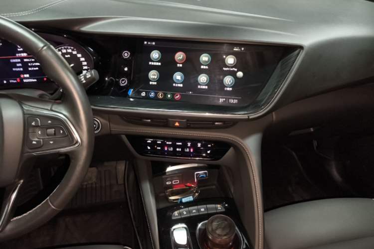 Used Buick Envision 2023 Encore Plus 652T Five-Seat All-Wheel-Drive Luxury Model Audio And AC Panel