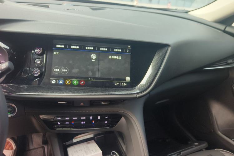 Used Buick Envision 2023 Encore Plus 652T Five-Seat All-Wheel-Drive Luxury Model Audio And AC Panel