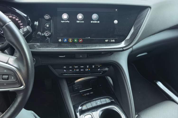 Used Buick Envision 2023 Encore Plus 652T Five-Seat Luxury Model Audio And AC Panel