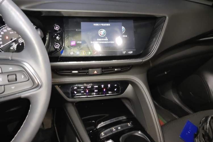 Used Buick Envision 2023 Encore Plus 652T Five-Seat Luxury Model Audio And AC Panel