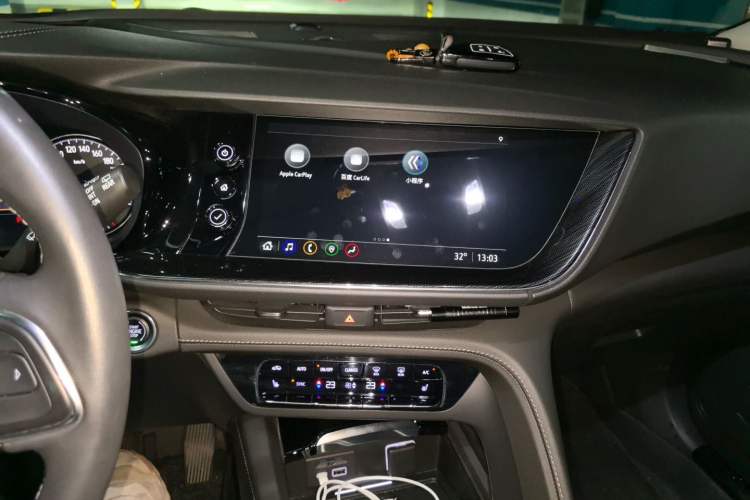 Used Buick Envision 2023 Encore S 552T Two-Wheel Drive Luxury Model Audio And AC Panel