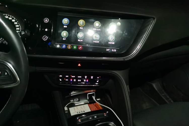 Used Buick Envision 2023 Encore S 552T Two-Wheel Drive Luxury Model Audio And AC Panel