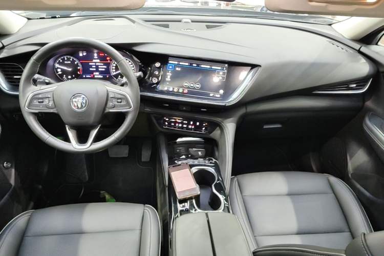 Used Buick Envision 2023 Encore Plus 652T Five-Seat All-Wheel-Drive Luxury Model Center Console
