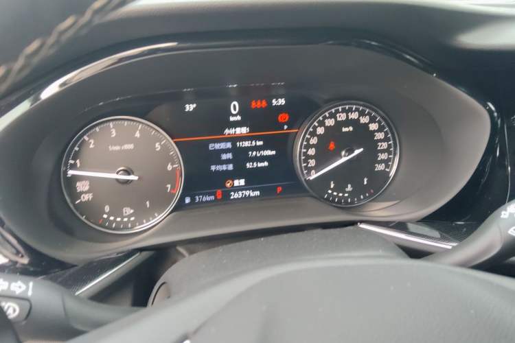 Used Buick Envision 2023 Encore S 552T Two-Wheel Drive Luxury Model Instrument Cluster
