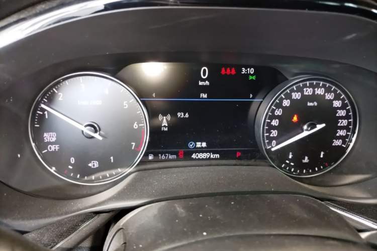 Used Buick Envision 2023 Encore Plus 652T Five-Seat Luxury Model Instrument Cluster