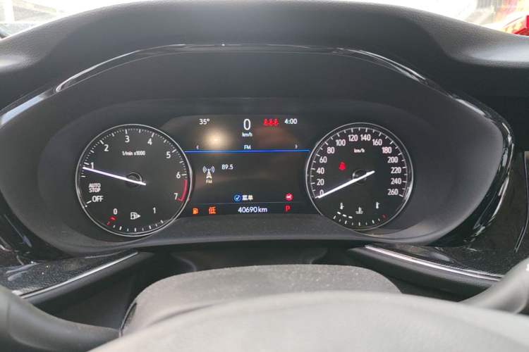 Used Buick Envision 2023 Encore S 652T Two-Wheel-Drive Luxury Model Instrument Cluster