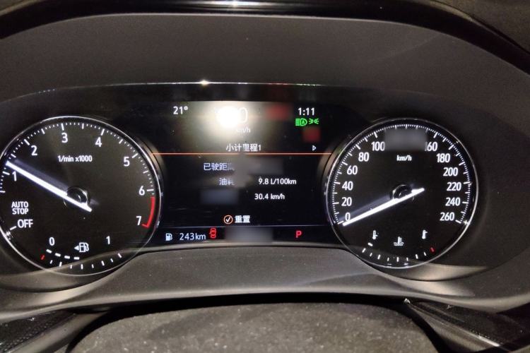 Used Buick Envision 2023 Encore Plus 652T Five-Seat Luxury Model Instrument Cluster