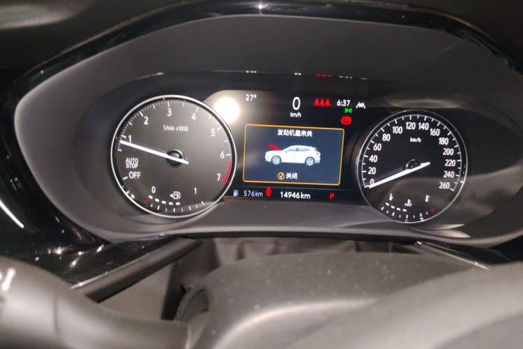 Used Buick Envision 2023 Encore Plus 652T Five-Seat Luxury Model Instrument Cluster