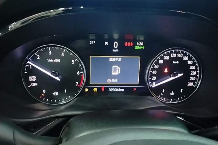 Used Buick Envision 2023 Encore Plus 652T Five-Seat Luxury Model Instrument Cluster