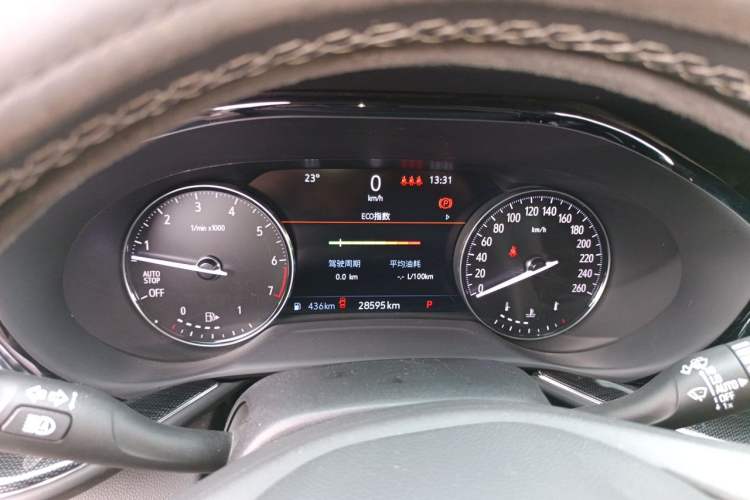 Used Buick Envision 2023 Encore S 552T Two-Wheel Drive Luxury Model Instrument Cluster