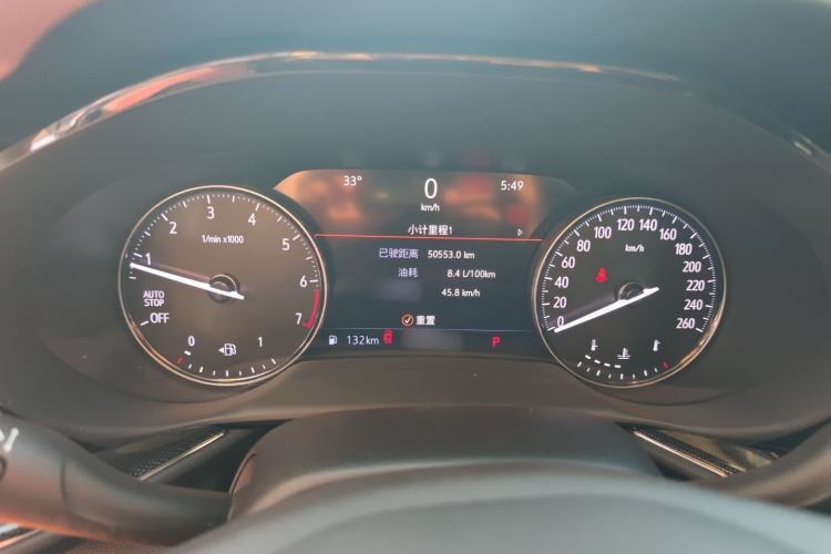 Used Buick Envision 2023 Encore Plus 652T Five-Seat Luxury Model Instrument Cluster