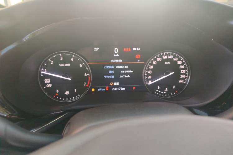 Used Buick Envision 2023 Encore Plus 652T Five-Seat Luxury Model Instrument Cluster
