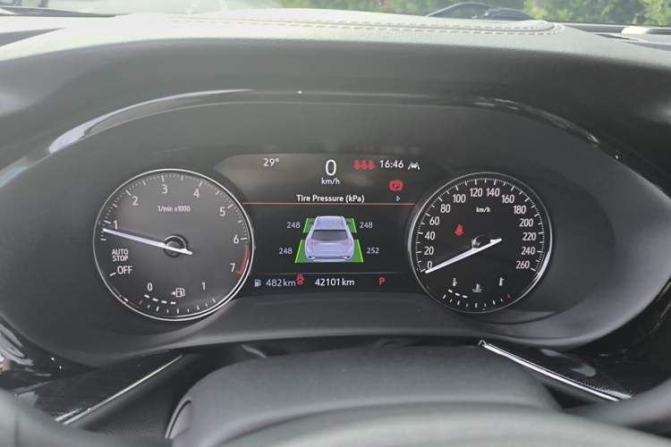 Used Buick Envision 2023 Encore Plus 652T Five-Seat Luxury Model Instrument Cluster