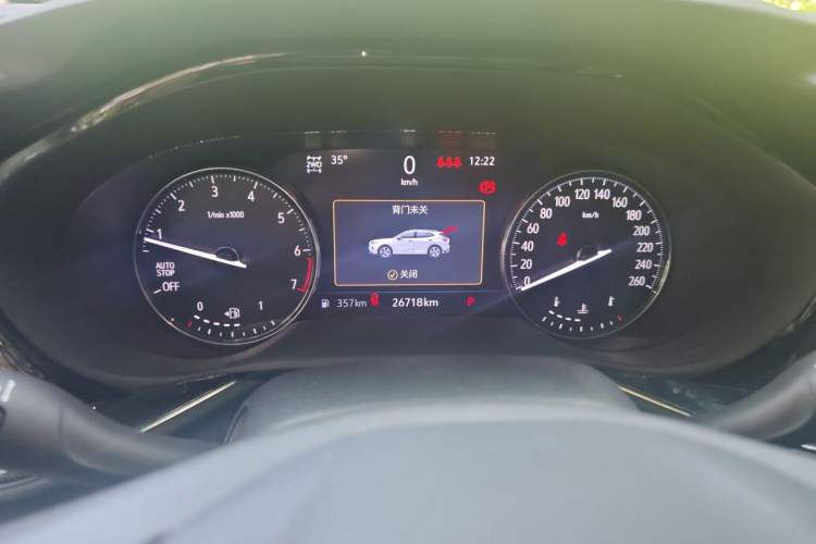 Used Buick Envision 2023 Encore Plus 652T Five-Seat All-Wheel-Drive Luxury Model Instrument Cluster