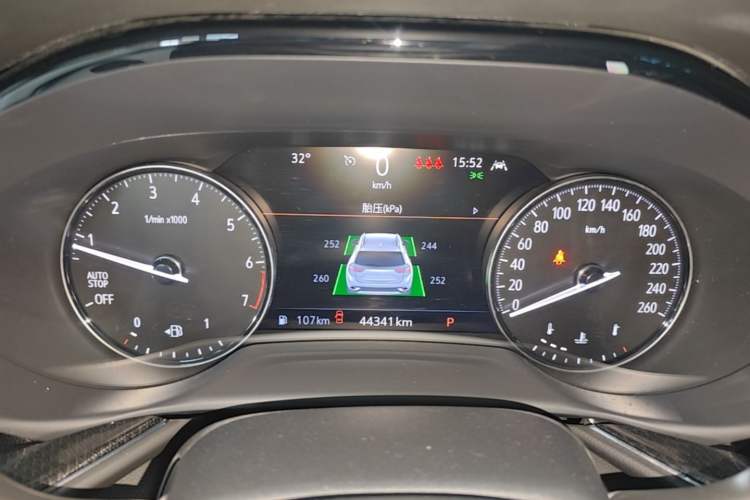 Used Buick Envision 2023 Encore Plus 652T Five-Seat Luxury Model Instrument Cluster