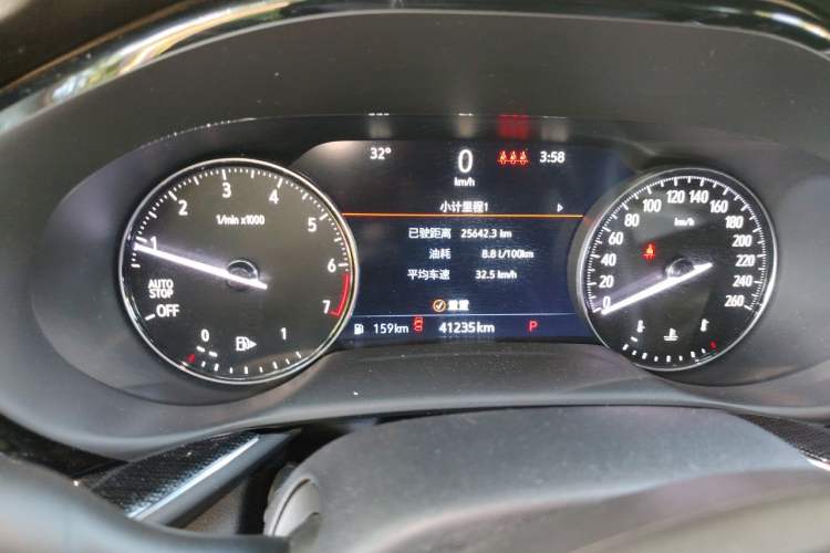 Used Buick Envision 2023 Encore S 652T Two-Wheel-Drive Luxury Model Instrument Cluster