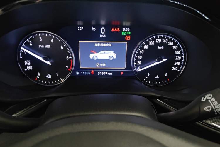 Used Buick Envision 2023 Encore Plus 652T Five-Seat Luxury Model Instrument Cluster