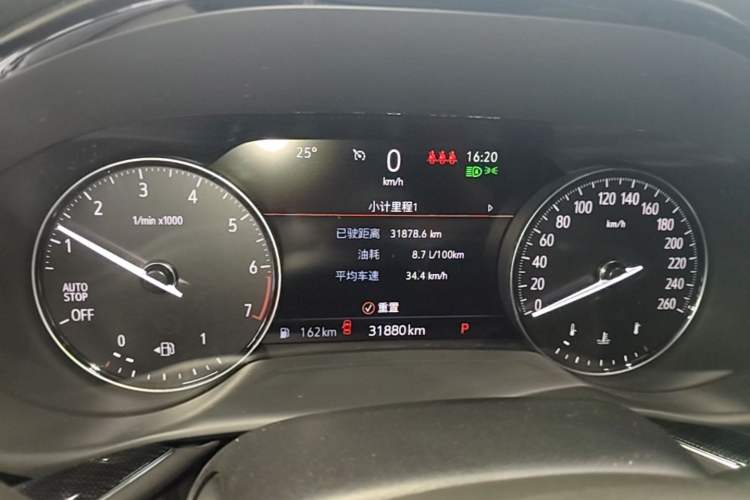 Used Buick Envision 2023 Encore Plus 652T Five-Seat Luxury Model Instrument Cluster