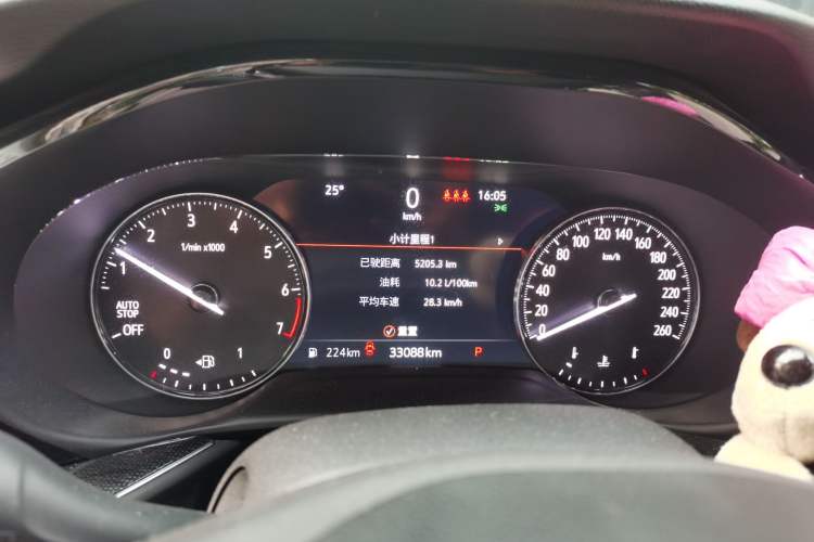 Used Buick Envision 2023 Encore Plus 652T Five-Seat Luxury Model Instrument Cluster