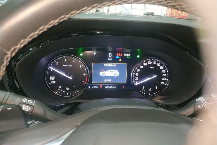 Used Buick Envision 2023 Encore S 552T Two-Wheel Drive Luxury Model Instrument Cluster