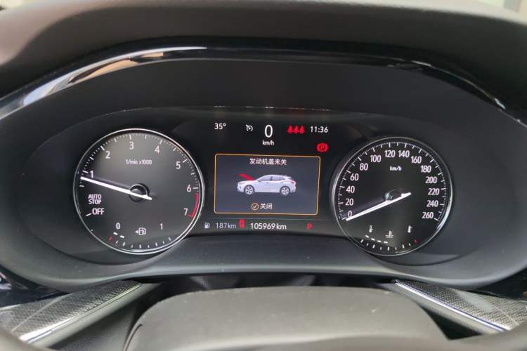 Used Buick Envision 2023 Encore Plus 652T Five-Seat Luxury Model Instrument Cluster