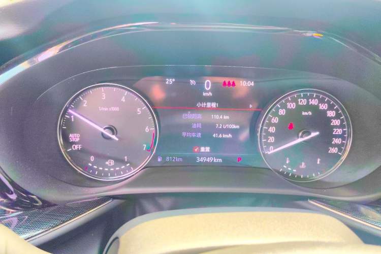 Used Buick Envision 2023 Encore Plus 652T Five-Seat Luxury Model Instrument Cluster