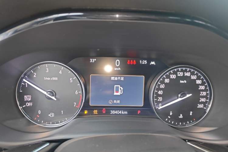 Used Buick Envision 2023 Encore Plus 652T Five-Seat Luxury Model Instrument Cluster
