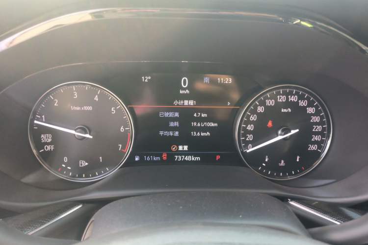 Used Buick Envision 2023 Encore S 552T Two-Wheel Drive Luxury Model Instrument Cluster