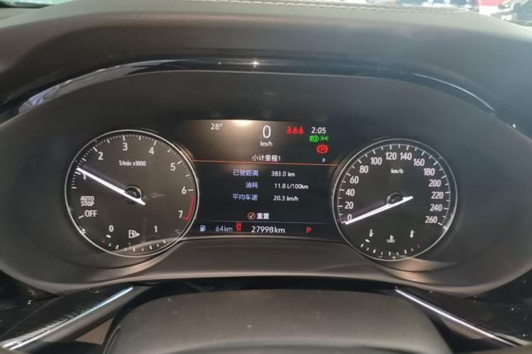 Used Buick Envision 2023 Encore S 552T Two-Wheel Drive Luxury Model Instrument Cluster