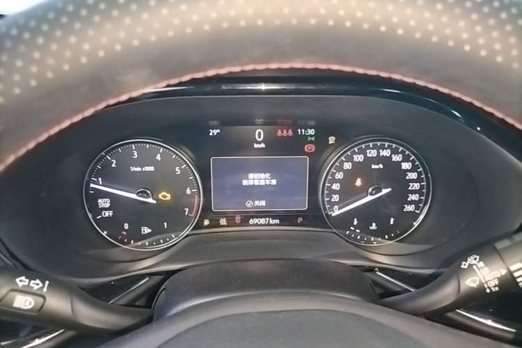 Used Buick Envision 2023 Encore S 652T Two-Wheel-Drive Luxury Model Instrument Cluster