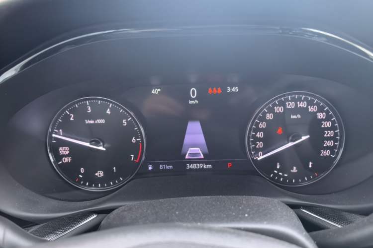 Used Buick Envision 2023 Encore Plus 652T Five-Seat Luxury Model Instrument Cluster