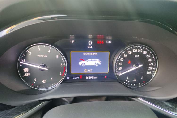 Used Buick Envision 2023 Encore Plus 652T Five-Seat Luxury Model Instrument Cluster