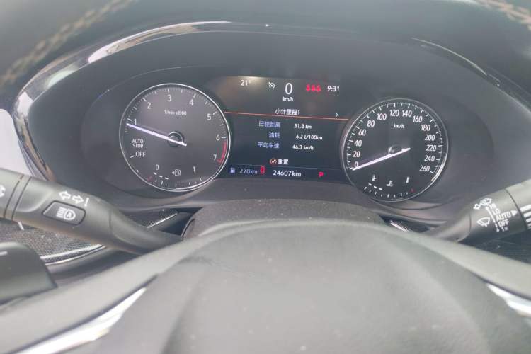 Used Buick Envision 2023 Encore Plus 652T Five-Seat Luxury Model Instrument Cluster