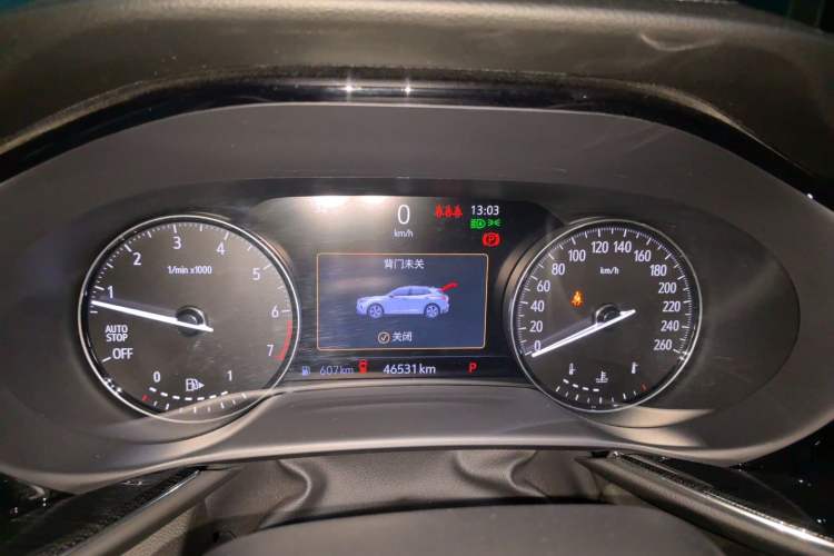 Used Buick Envision 2023 Encore S 552T Two-Wheel Drive Luxury Model Instrument Cluster