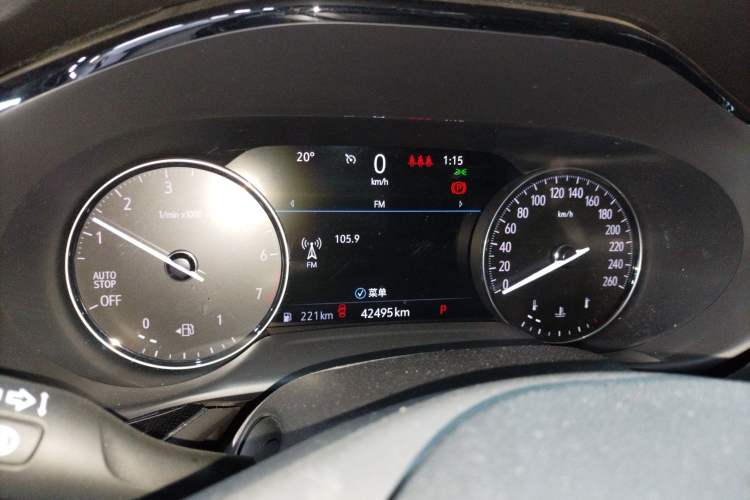 Used Buick Envision 2023 Encore Plus 652T Five-Seat Luxury Model Instrument Cluster