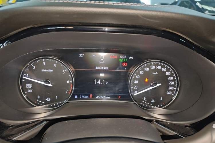 Used Buick Envision 2023 Encore Plus 652T Five-Seat Luxury Model Instrument Cluster