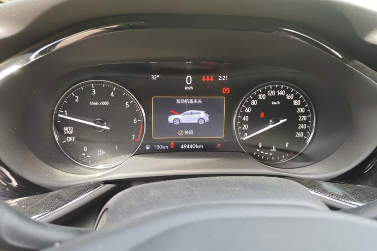 Used Buick Envision 2023 Encore S 652T Two-Wheel-Drive Luxury Model Instrument Cluster