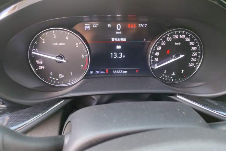 Used Buick Envision 2023 Encore S GS Four-Wheel Drive Sport Model Odometer Close Up