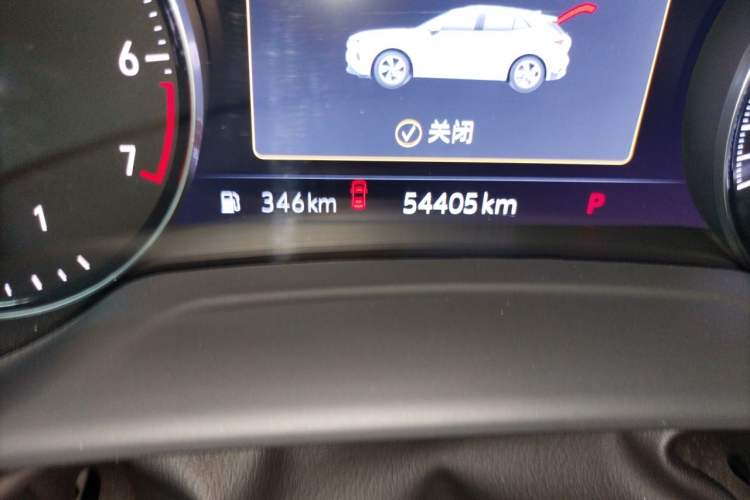 Used Buick Envision 2023 Encore Plus 652T Five-Seat Luxury Model Odometer Close Up