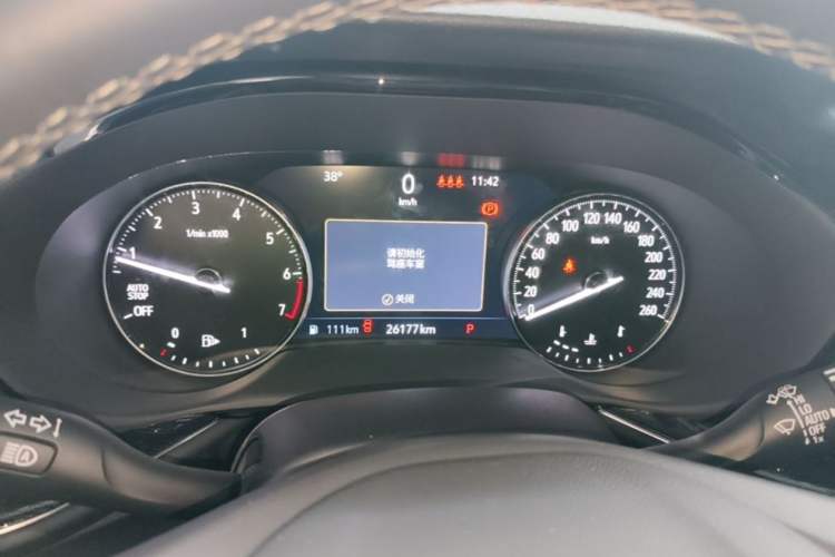 Used Buick Envision 2023 Encore S 552T Two-Wheel Drive Luxury Model Odometer Close Up
