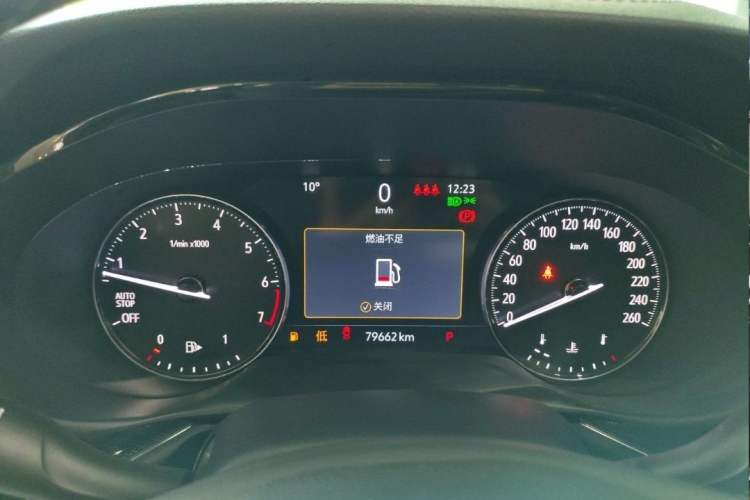 Used Buick Envision 2023 Encore S 552T Two-Wheel Drive Luxury Model Odometer Close Up