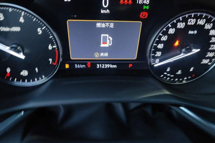 Used Buick Envision 2023 Encore Plus 652T Five-Seat Luxury Model Odometer Close Up